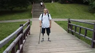 На протезах ног, шагай уверенно.