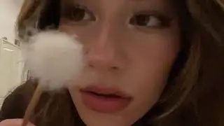 tracing your features and counting your freckles (asmr)