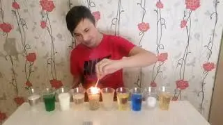 Эксперимент:Спички горят даже в воде!
