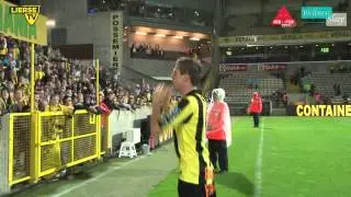 K. Lierse S.K. - Zulte Waregem: sfeer supporters, viering en kleedkamer