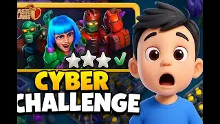 EASY 3 STAR! Cyber Showdown Challenge Guide | Clash of Clans OP Strategy