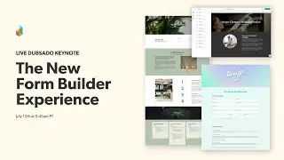 The New Form Builder Experience