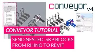 Conveyor V4 Tutorial - Using SketchUp files with Rhino and Revit for Clean Mesh Imports