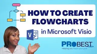 FLOWCHART DESIGN IN MICROSOFT VISIO | MS VISIO TUTORIAL | FLOWCHARTS FOR BEGINNERS
