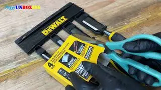 Dewalt 4 pieces wood chisel set Unboxing / DWHT16063 / ASMR