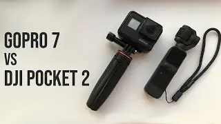 GoPro Hero 7 Black VS DJI Pocket 2 | Detailed image comparison