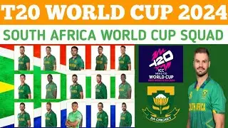South Africa T20 World Cup 2024 Squad||T20 World Cup 2024 Squad||South Africa Squad