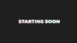 Free Starting Soon Screen | Stream Overlay for Twitch & YouTube | Free Stream Overlays | Start Scene