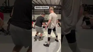 ARMDRAG mechanics to a sweep single leg. #wrestlingtechnique #wrestlingmoves #wrestling  #takedown