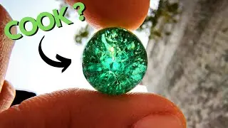Let's Cook Marbles || Cracked Marbles & Gems || TCJ ||