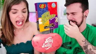 ESSA BALA tem GOSTO de VÔMITO!! PROVANDO JELLY BELLY