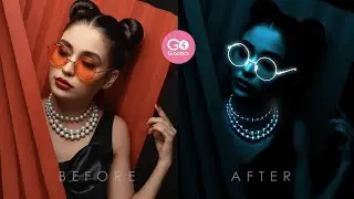 GLOW EFFECT PHOTOSHOP TUTORIAL - LIGHT GLOWING EFFECT