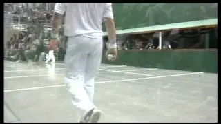 Copa del Mundo Trinquete 2012 Pamplona. Final Mano Individual