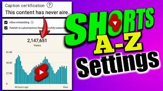 Shorts Video 🤫 A-Z Settings 2023 ! shorts viral kaise karen 2023 ! shorts viral tricks 2023 ! shorts