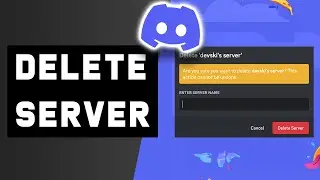 How to Delete a Discord Server