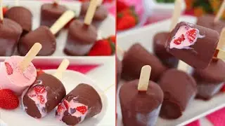 A RECEITA MAIS PRÁTICA E DELICIOSA DE PICOLÉ SENSAÇÃO -CASQUINHA CROCANTE DE CHOCOLATE -Dika da Naka