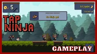 Epic Adventure Through Mystical Landscapes  - Tap Ninja - Idle game