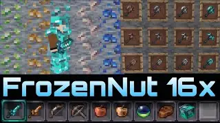 The Best 16x PVP Texture Pack For MCPE 1.20-1.21 (FPS FRIENDLY) NO LAG! | FrozenNut 16x