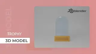 3d trophy modeling  in blender tutorials | blender 3d modeling tutorials | graphitake