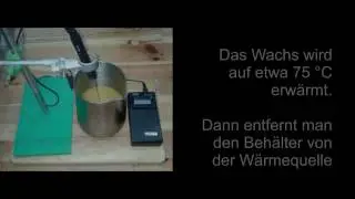 Bienenwachs  Fälschungen durch Schmelzbereich erkennen