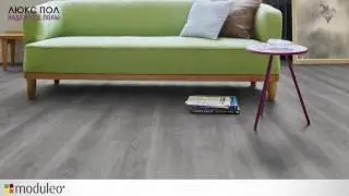 Плитка пвх ivc moduleo (модулео) impress click 50915 Scarlet oak. Виниловый ламинат на пол.