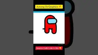 Among Us In Python Turtle | Python Turtle Graphics Tutorial | Python Among Us Drawing