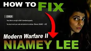 Modern warfare 2 Reason NIAMEY LEE 