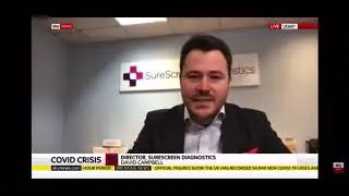 Sky News – SureScreen Diagnostic Covid-19 Rapid Testing