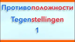 Антонимы. Слова - противоположности. Выпуск 1