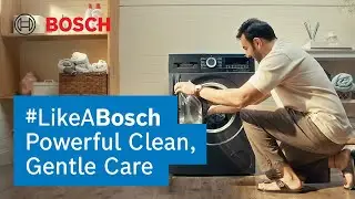 Bosch 9 & 10 kg Front Load Washing Machine | Tackles Heavy Laundry Loads with Ultimate Fabric Care