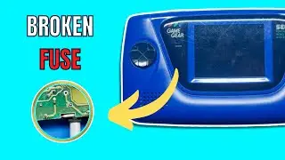 How to Replace Broken Fuse | Game Gear