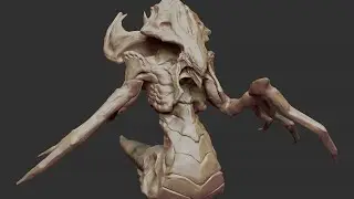 Hydralisk Sculpt Timelapse Part 1