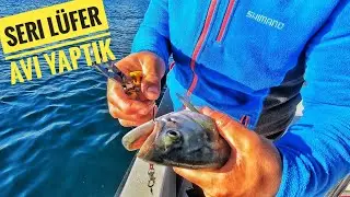 SERİ LÜFER AVI YAPTIK !
