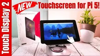 Raspberry Pi Display 2 Setup & Review   Unboxing, Comparison & Touchscreen Demo with Pi 5