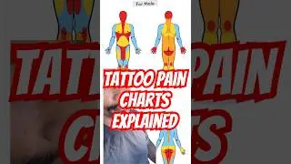 Tattoo pain charts explained and tattoo pain explained