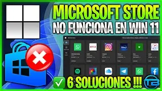 ERROR MICROSOFT STORE NO FUNCIONA en WINDOWS 11 ► Solución para la Tienda de Apps en mi PC.