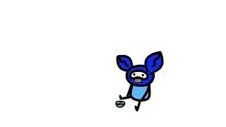 missioncrab eats a muffin and some apple slices