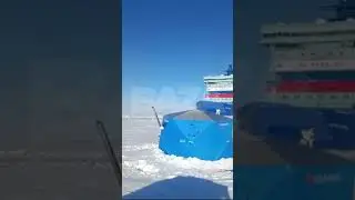 «Корабль еб*шит, а лысый спит в палатке» — атомный ледокол чуть не снёс рыбака.