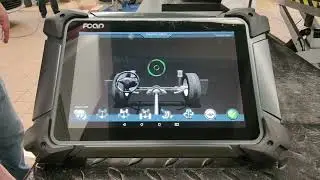 FCAR FD-305 Instruction Video 3D Wheel Aligner With No Beam