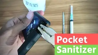 How to make Pocket Hand Sanitizer - DIY IDEA | Life Hack