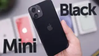 Black iPhone 12 Mini Unboxing & First Impressions!