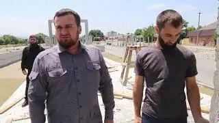 «Центрального парка г.Шали»! Работы ведутся полным ходом