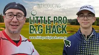 Meet the Little Pro & Big Hack | Golf Lessons, Laughs & One Epic Journey