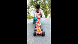 RC remote control robot & Big Car unboxing #shorts