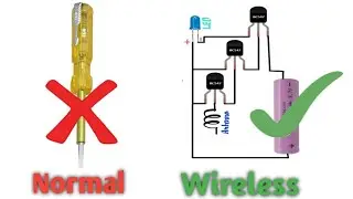 How to make wireless testor // AC supply detector