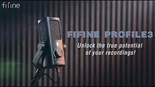 [Introducing] FIFINE USB Condenser Mic Profile3 with Monitor-Mix Control&Low-Cut Switch for Record.