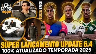 GOGOSZ PATCH 2024 - V6.4 UP /PES 2021 PC: TEMPORADA 2024 COM KITS E ELENCOS ATUALIZADOS! MOD 4K HDR
