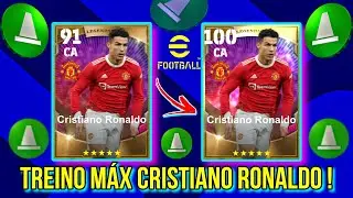 Como TREINAR Cristiano Ronaldo LENDÁRIO no EFOOTBALL 2023 MOBILE