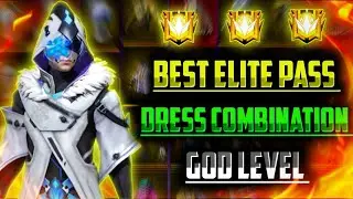 Season 55 elite pass best dress combination free fire || elite pass dress combination |  combination