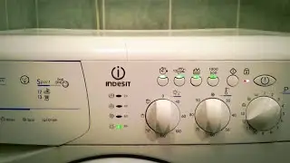 Стиральная машина Indesit - мигают все лампочки